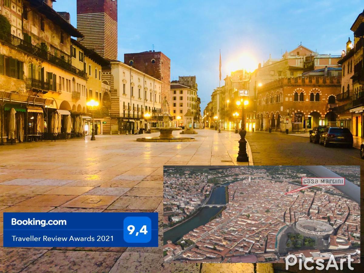 דירות ורונה Casa Martini Piazza Erbe מראה חיצוני תמונה